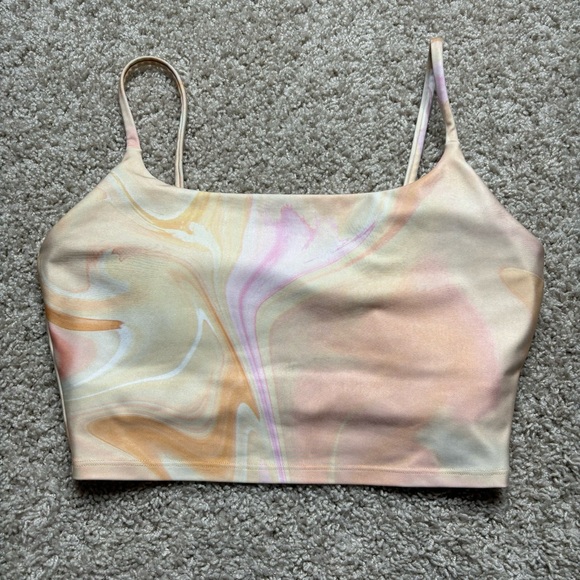 Carbon38 Tops - Carbon38 Printed Crop Tank